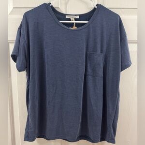 Green Envelope Men's Blue Shirt